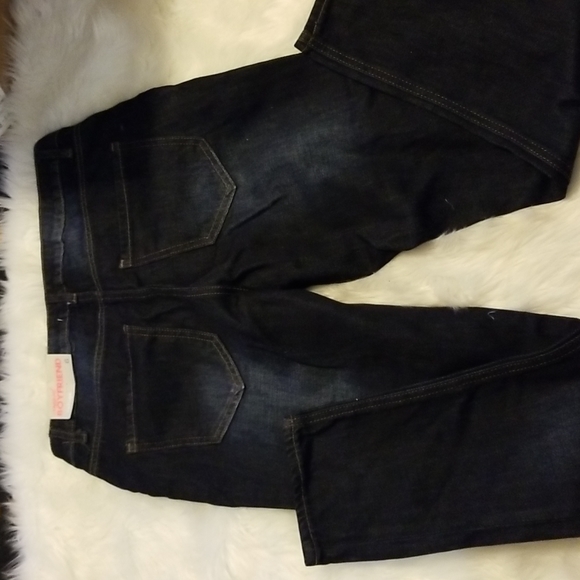 REFUGE Cropped Boyfriend Button Fly Jeans - Picture 12 of 15